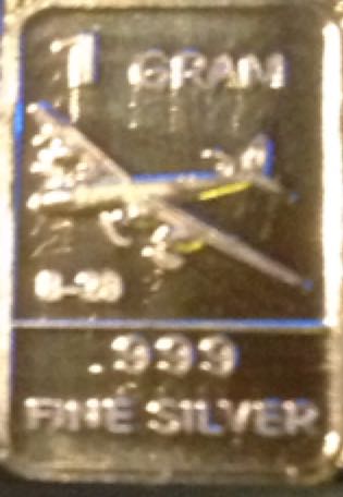 1 Gram B-29  coin collectible - Main Image 1