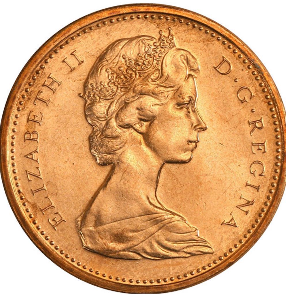 Blank Canadian Pennies   coin collectible - Main Image 2