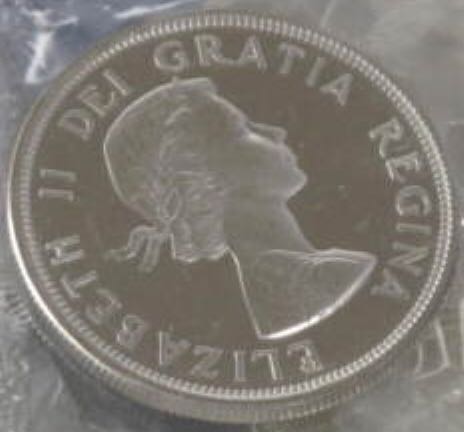 Roll Of Canadian $1.00 Silver Dollars  coin collectible - Main Image 2