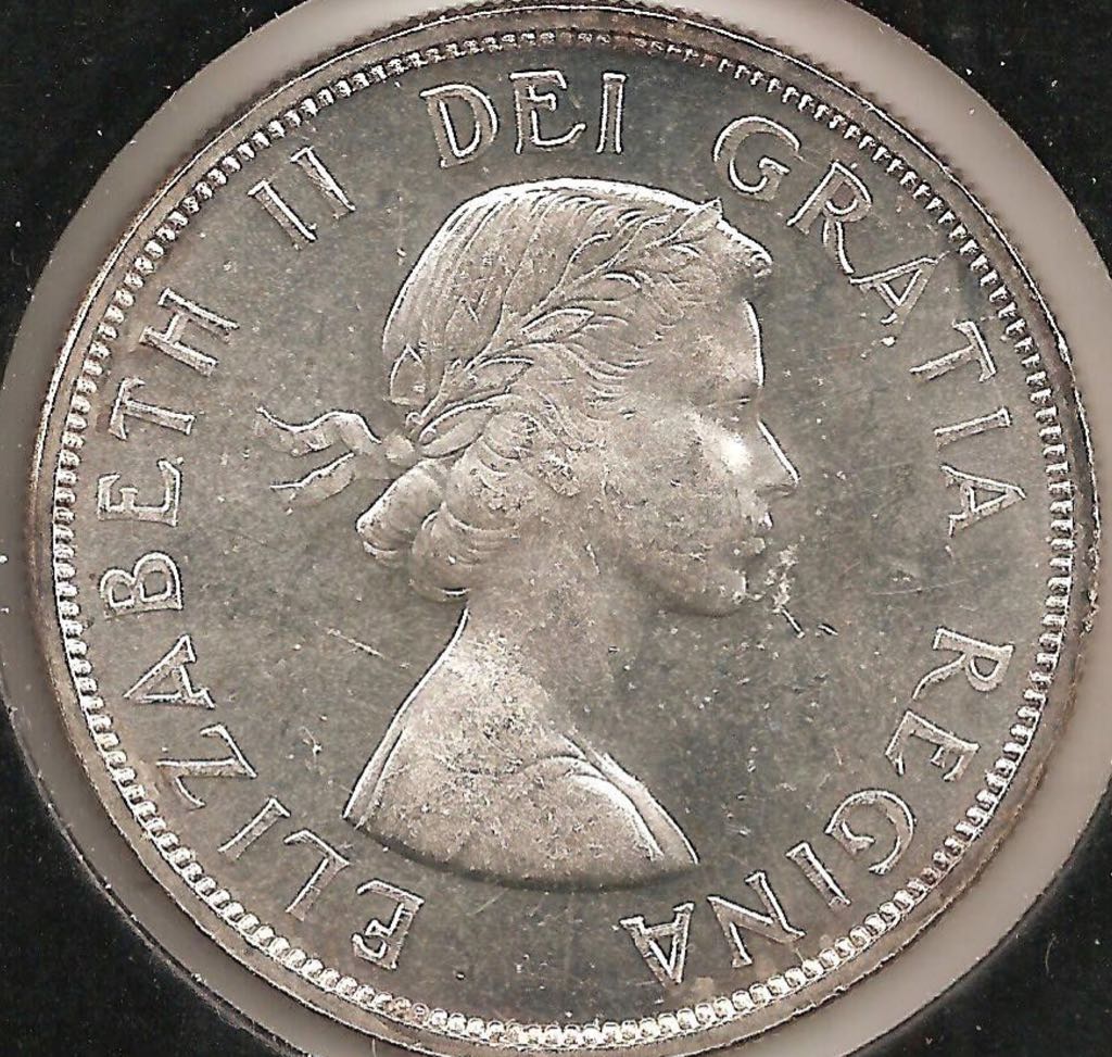 1962 Canadian Silver Dollar  coin collectible - Main Image 2