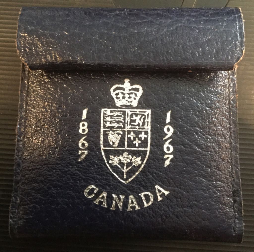 1967 Canadian Centennial Medallion  coin collectible - Main Image 2