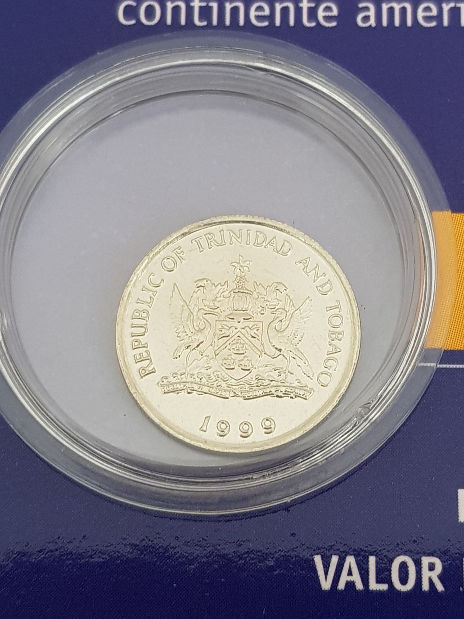 .1 Centavo De Dólar Trinitense  coin collectible - Main Image 2