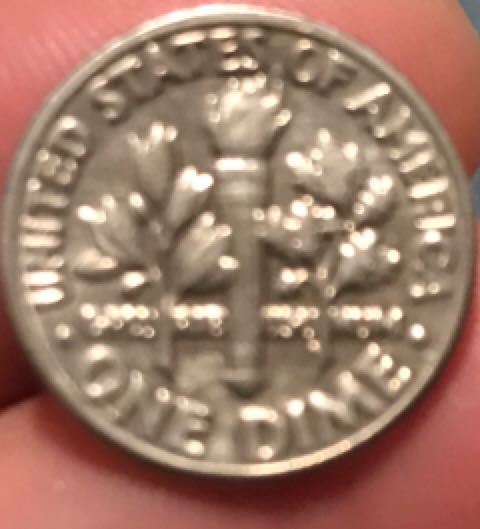 1985 D Dime  coin collectible - Main Image 2