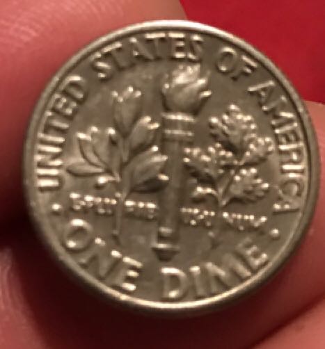 1987 D Dime  coin collectible - Main Image 2