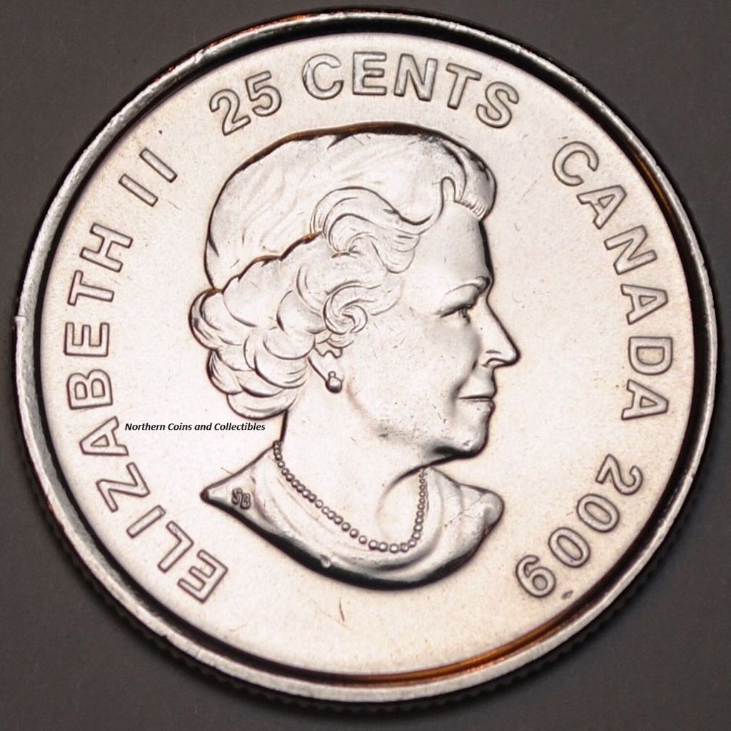 Roll Of Canadian 25 Cent Coins  coin collectible - Main Image 2