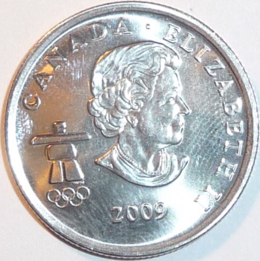 Roll Of Canadian 25 Cent Coins  coin collectible - Main Image 2