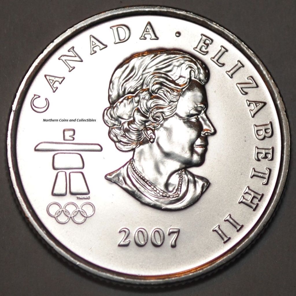 Roll Of Canadian 25 Cent Coins  coin collectible - Main Image 2