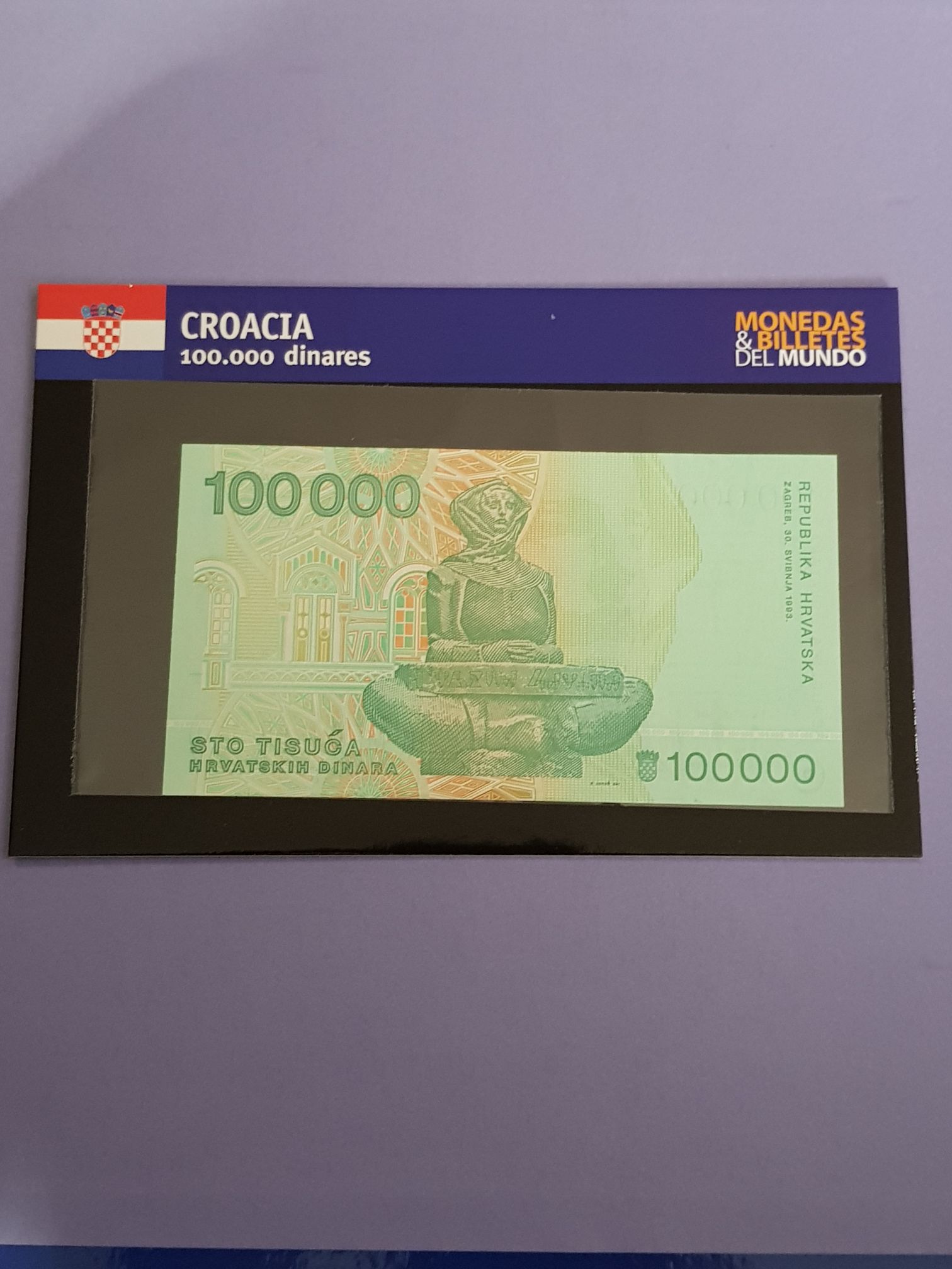 100000 Dinares  coin collectible - Main Image 2