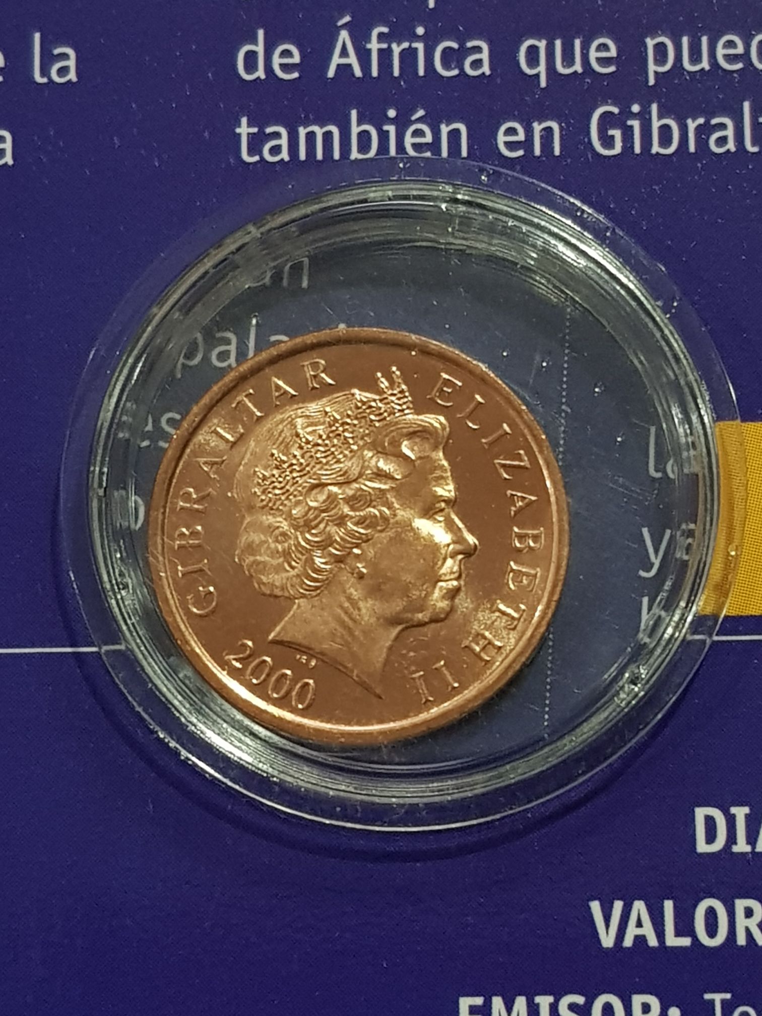 .01 Penique  coin collectible - Main Image 2