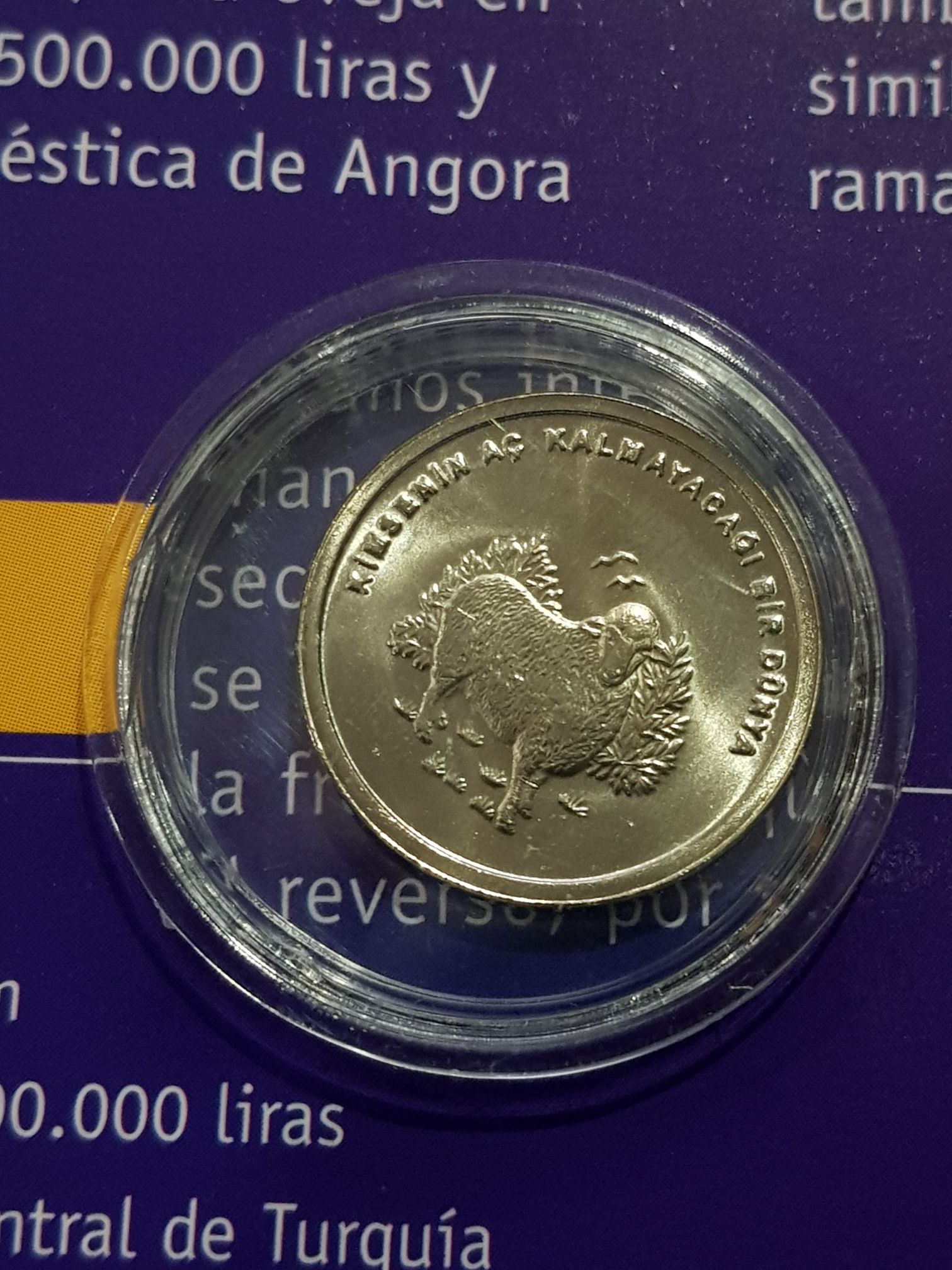 500000 Liras  coin collectible - Main Image 2