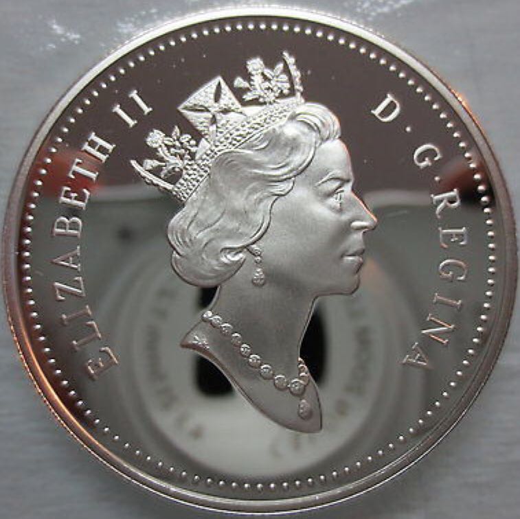 Cased Canadian Silver Dollar - Proof  coin collectible - Main Image 2