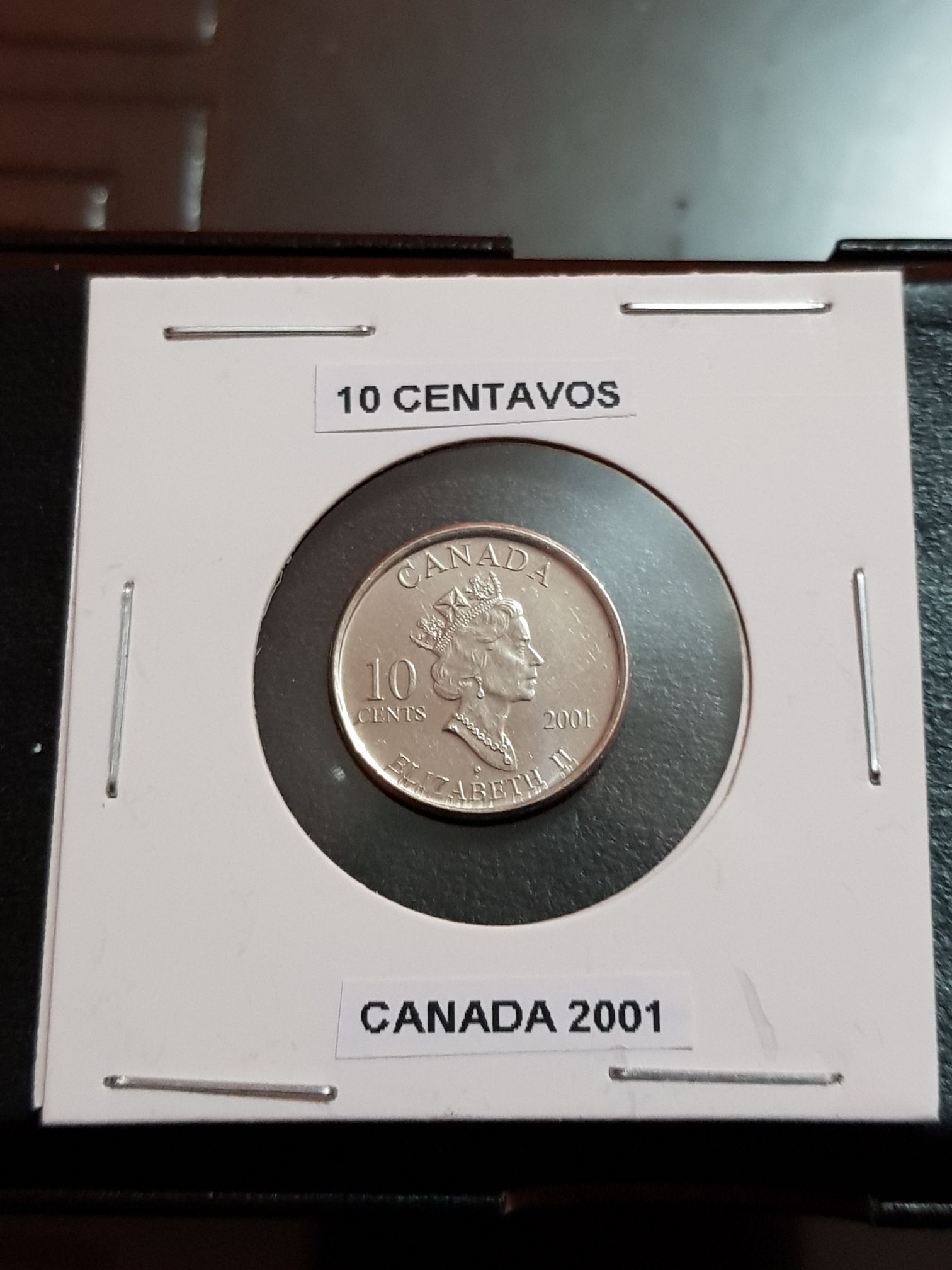 Roll Of Canadian 25 Cent Coins