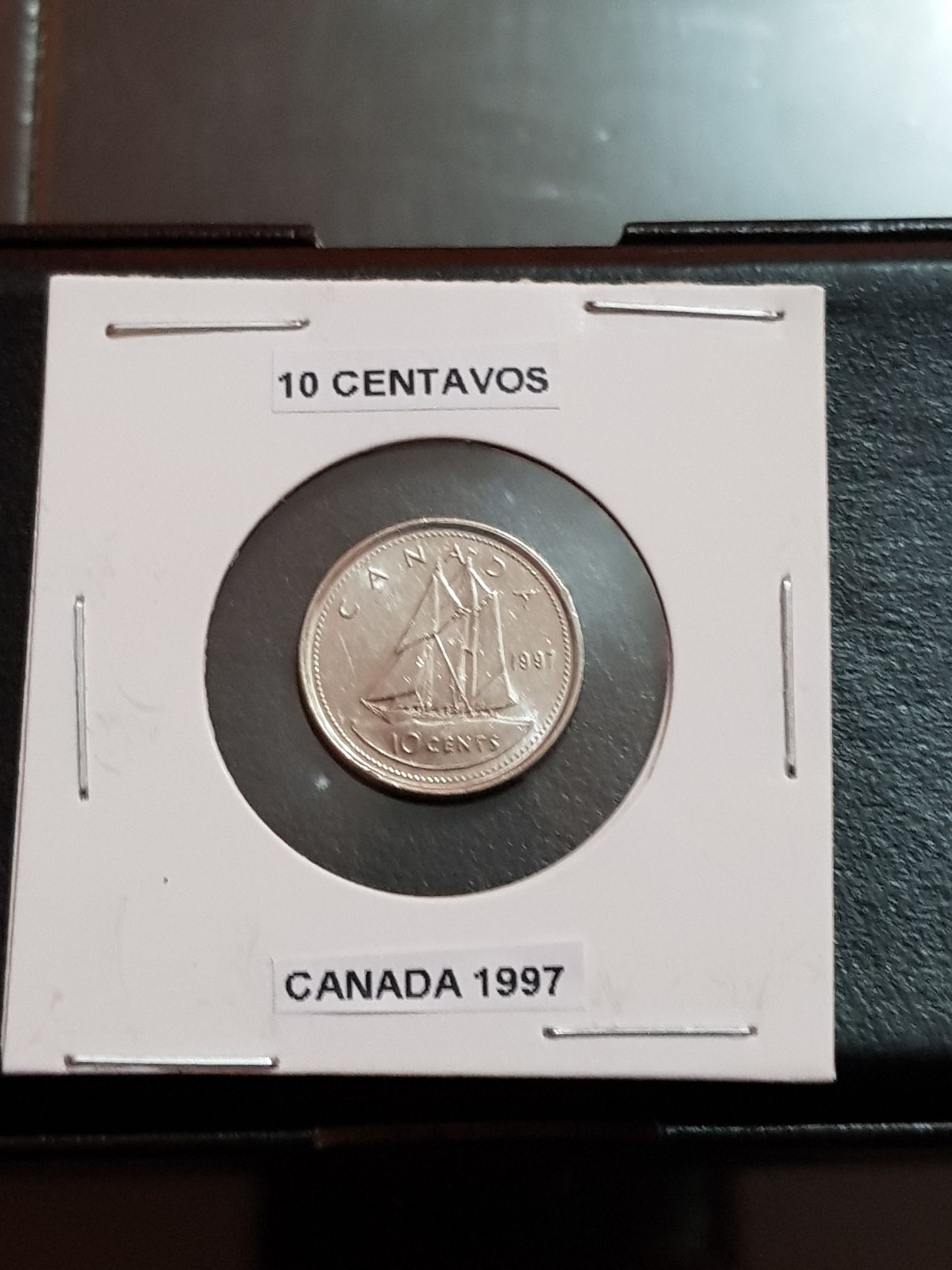Roll Of Canadian 5 Cent Coin