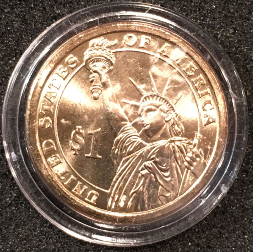 US Presidential Dollar - John Adams PA  coin collectible - Main Image 2