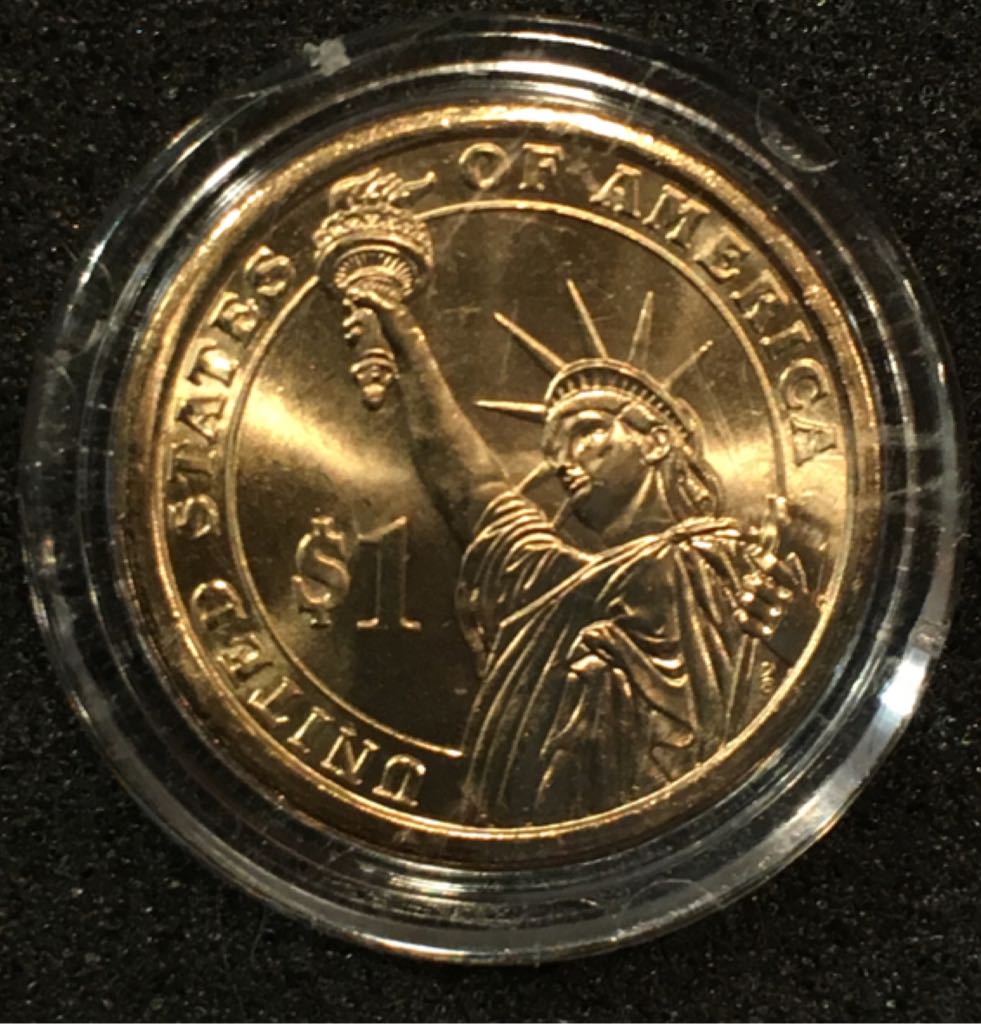 US Presidential Dollar - John Quincy Adams DB  coin collectible - Main Image 2