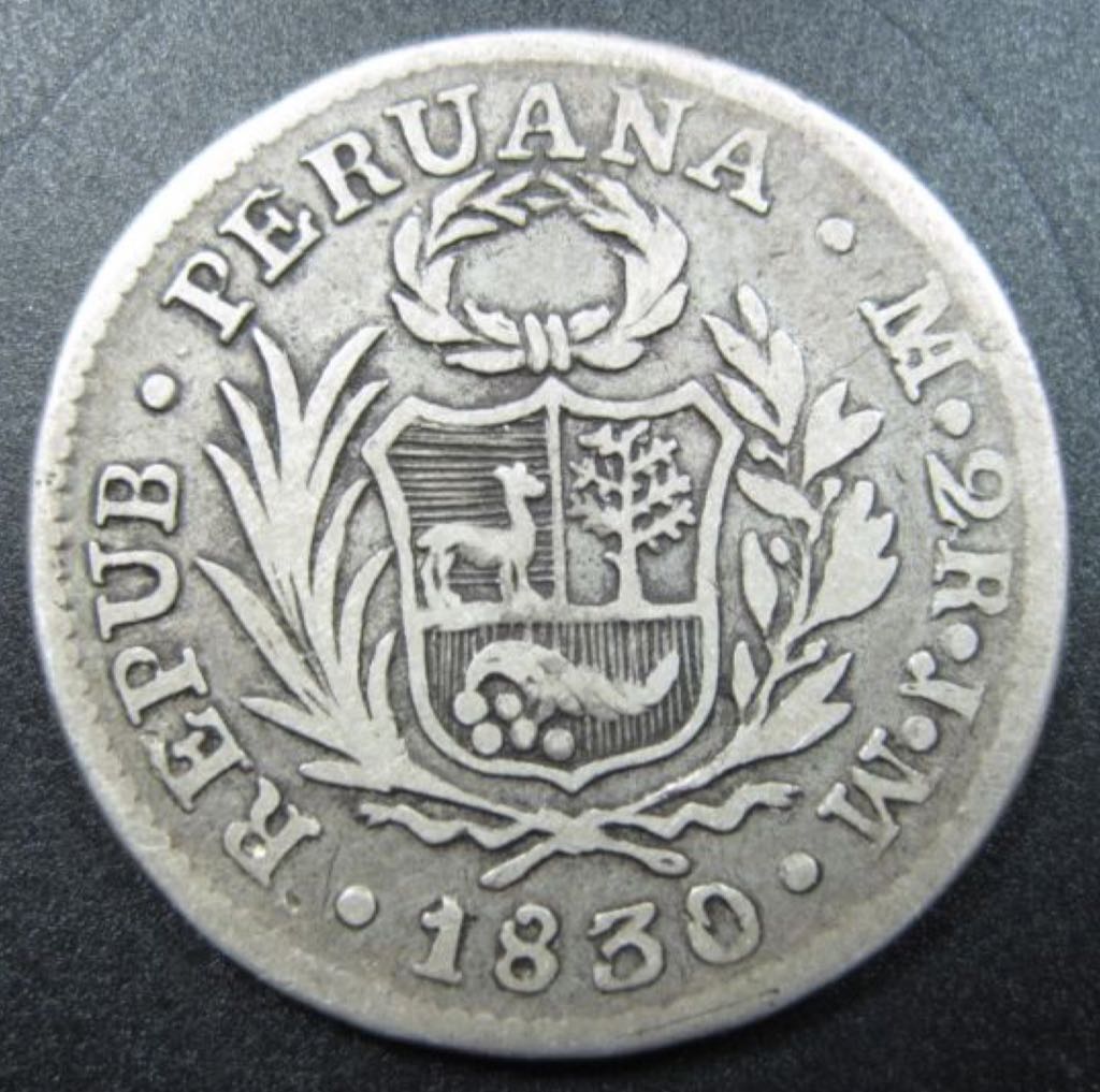 2 Reales - Standing Liberty  coin collectible - Main Image 2