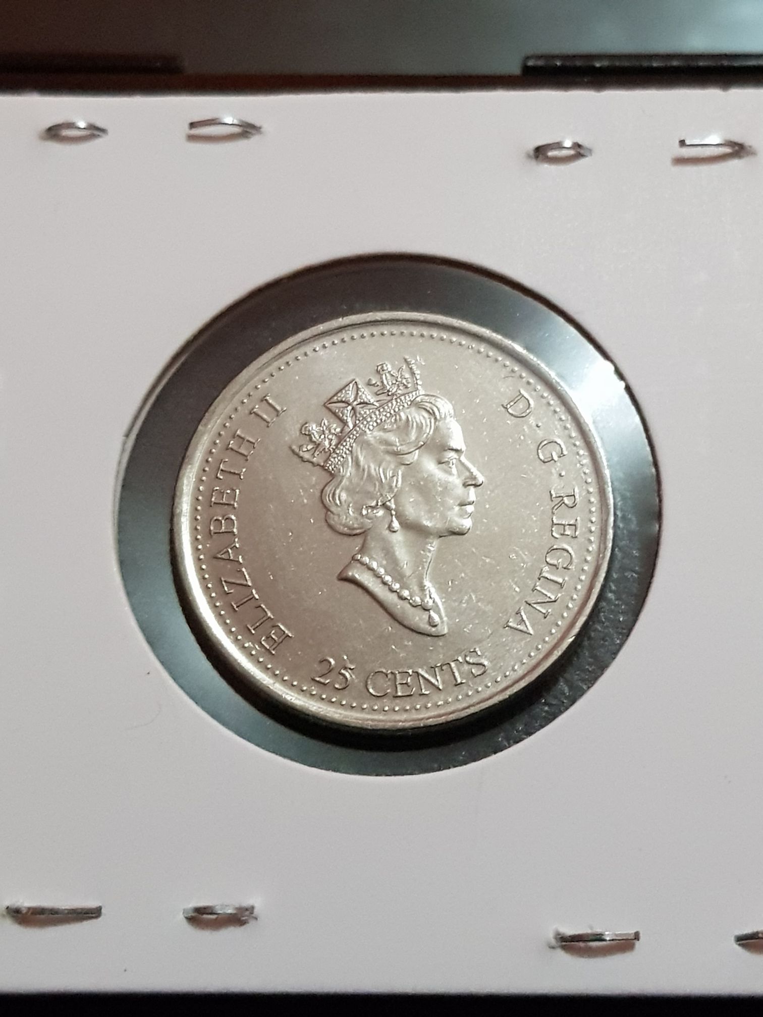 .25 Centavo De Dólar  coin collectible - Main Image 2