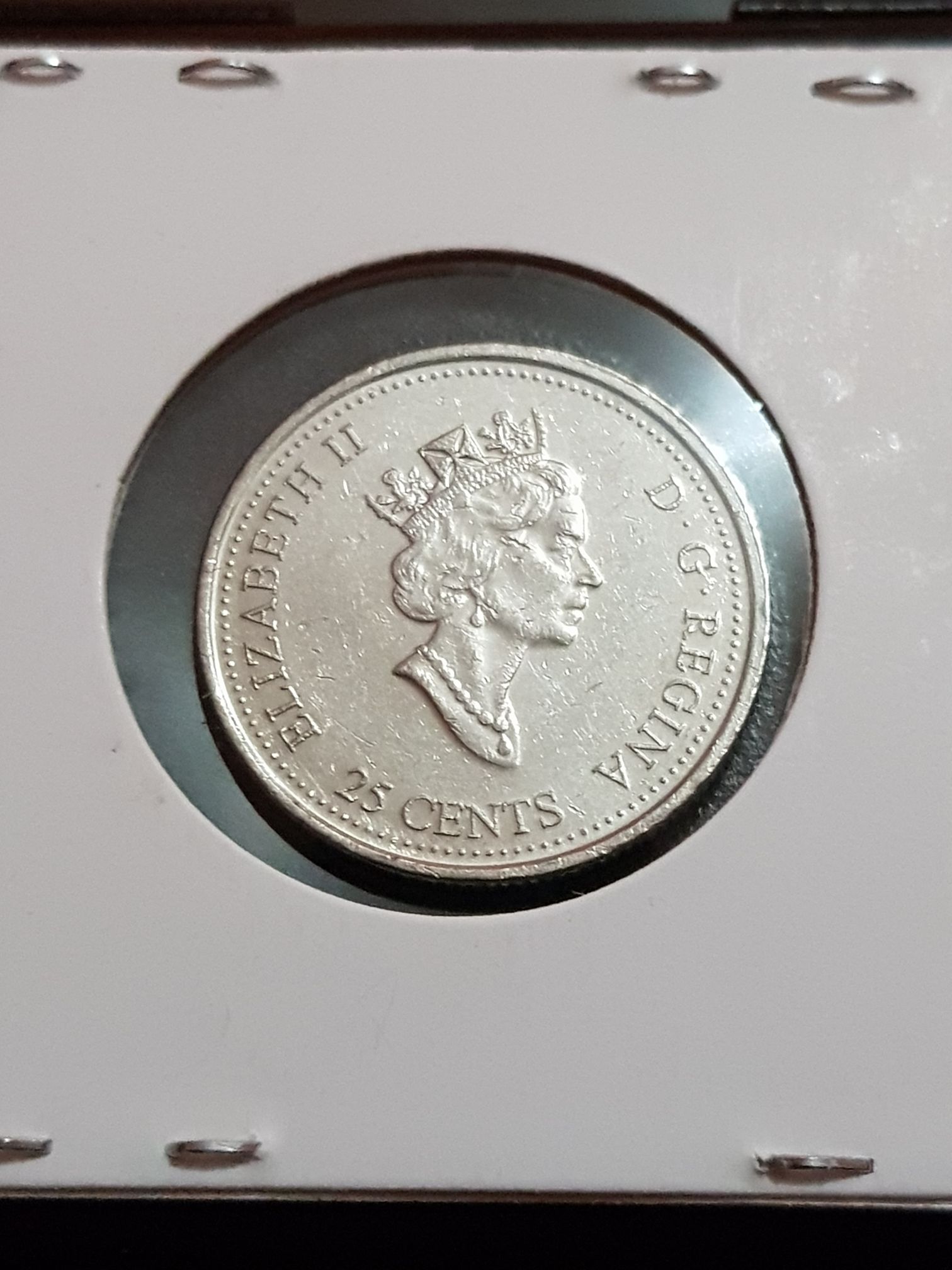.25 Centavos De Dólar  coin collectible - Main Image 2