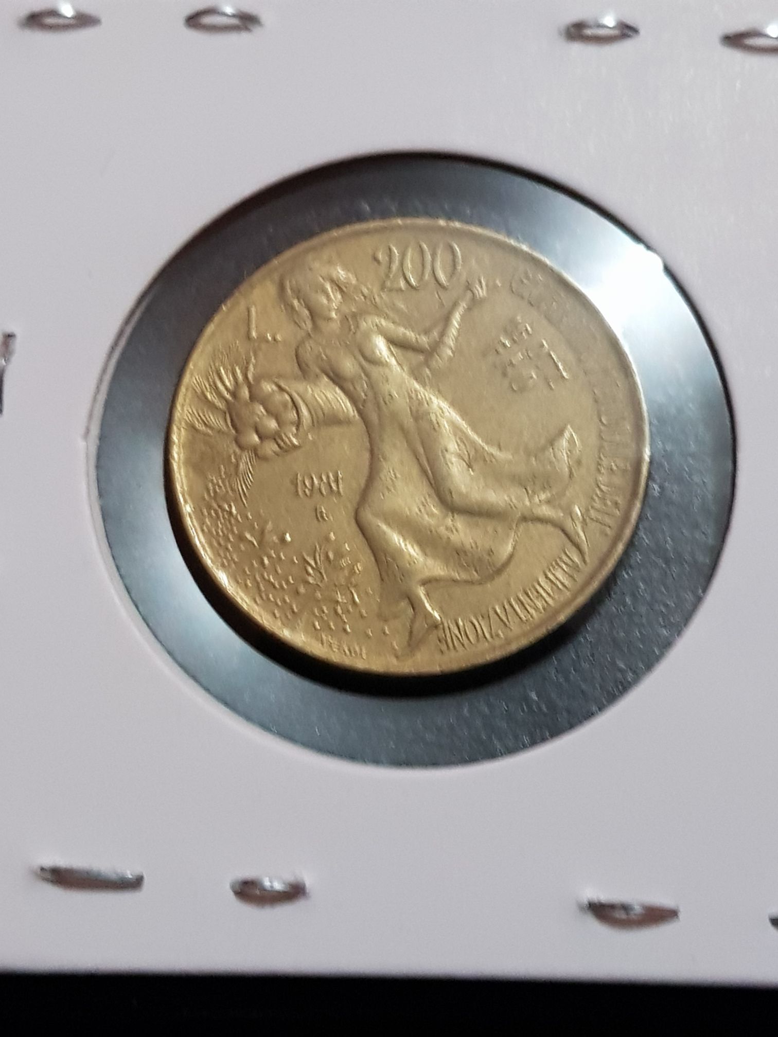 200 Liras  coin collectible - Main Image 2