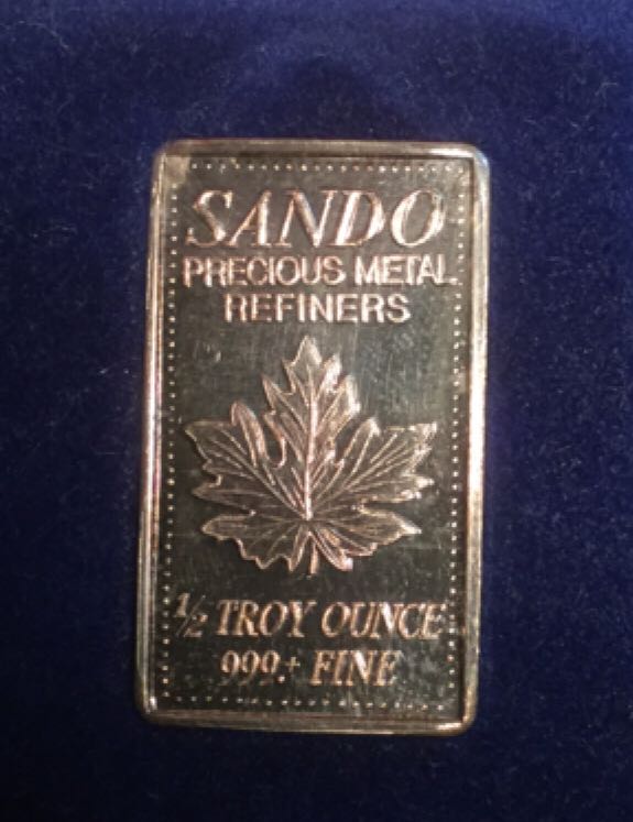 1/2 Ounce Silver Bar - Vancouver, BC  coin collectible - Main Image 2