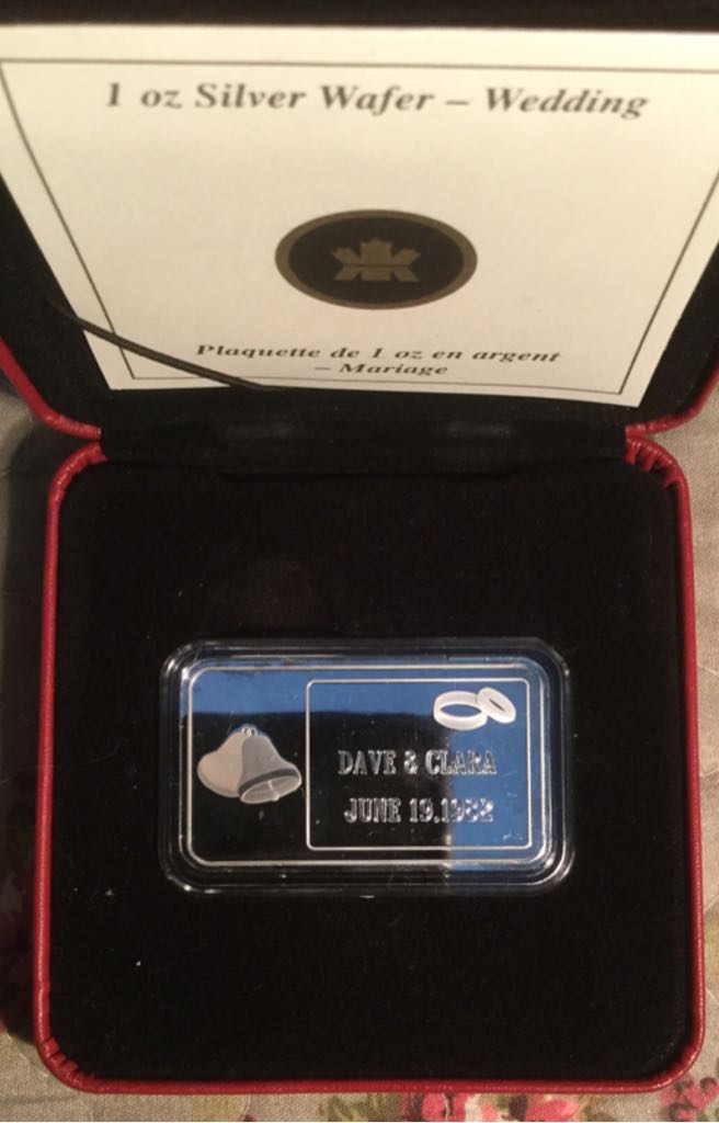 Roll Of Canadian 25 Cent Coins 2000