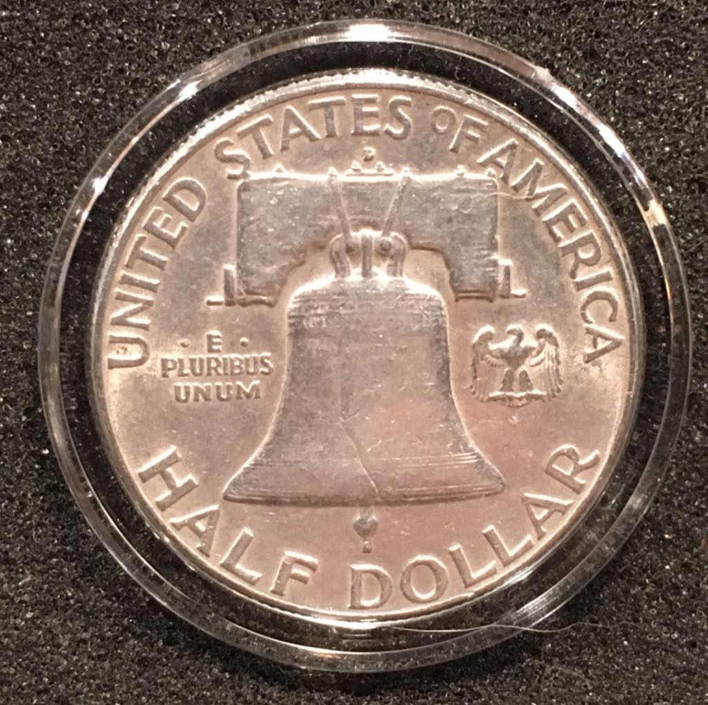 Franklin Half Dollar 1962 (PR-68)  coin collectible - Main Image 2