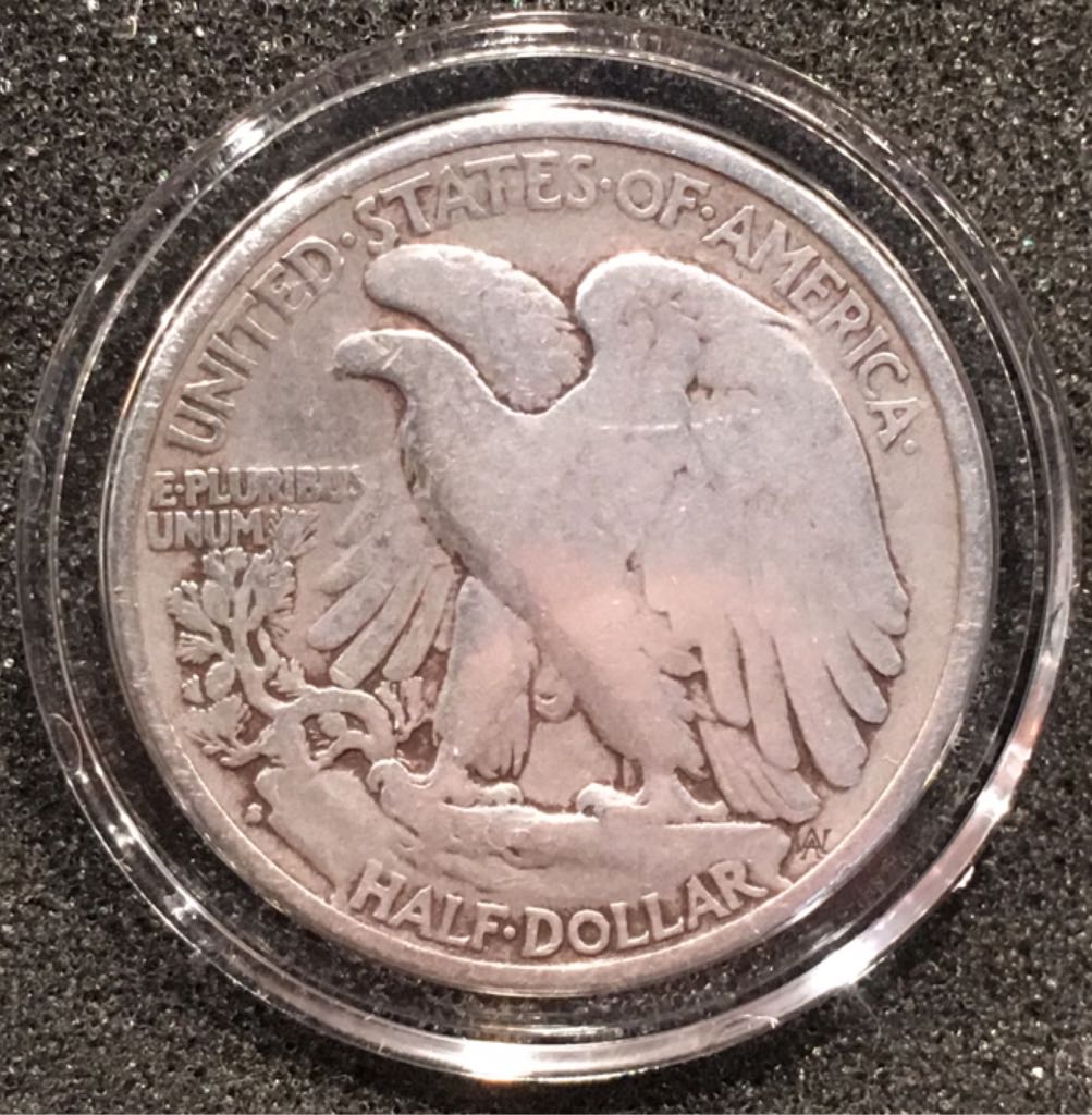 Walking Liberty Half Dollar  coin collectible - Main Image 2