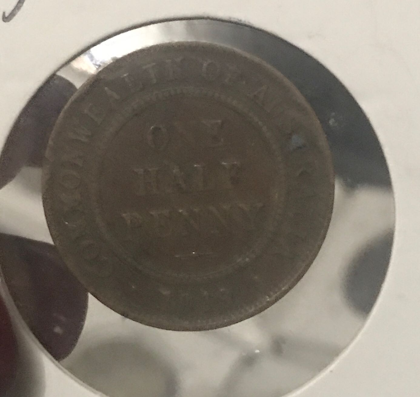 1919 Australian Half Penny  coin collectible - Main Image 3