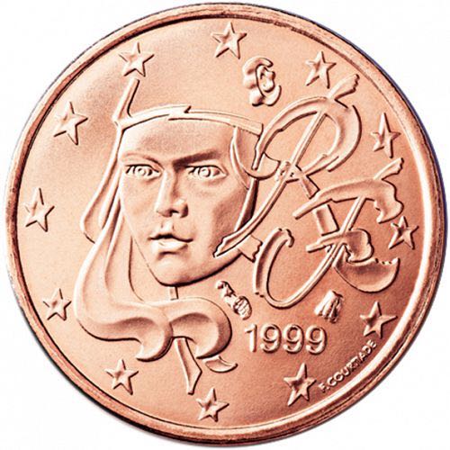 France 1 Euro Cent coin collectible - Main Image 1