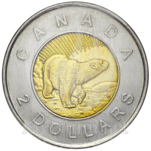 Official First Day 10th Anniversary Two-Dollar Coin  coin collectible - Main Image 2