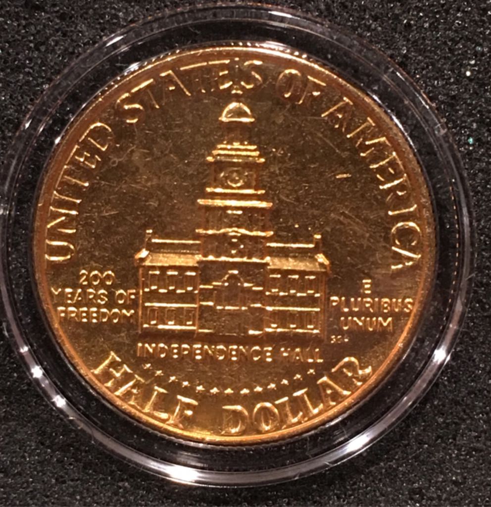 Kennedy Half Dollar 1976  coin collectible - Main Image 2