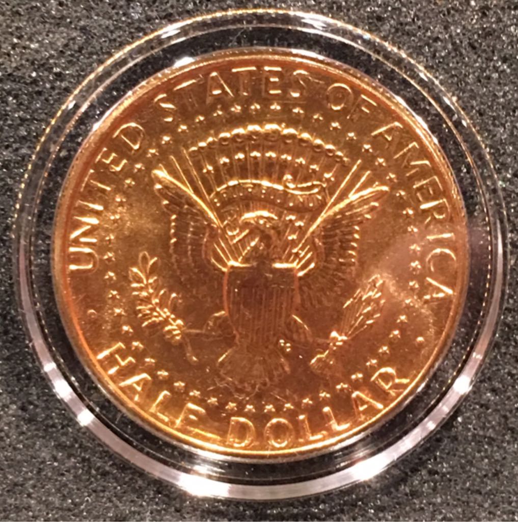 1969 D Kennedy Half Dollar  coin collectible - Main Image 2