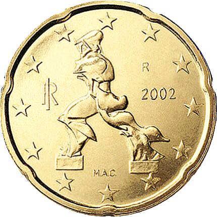 Italy 20 Euro Cent  coin collectible - Main Image 1