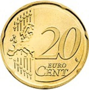 Italy 20 Euro Cent  coin collectible - Main Image 2