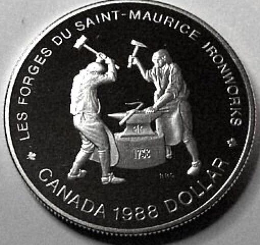 Roll Of Canadian 25 Cent Coins