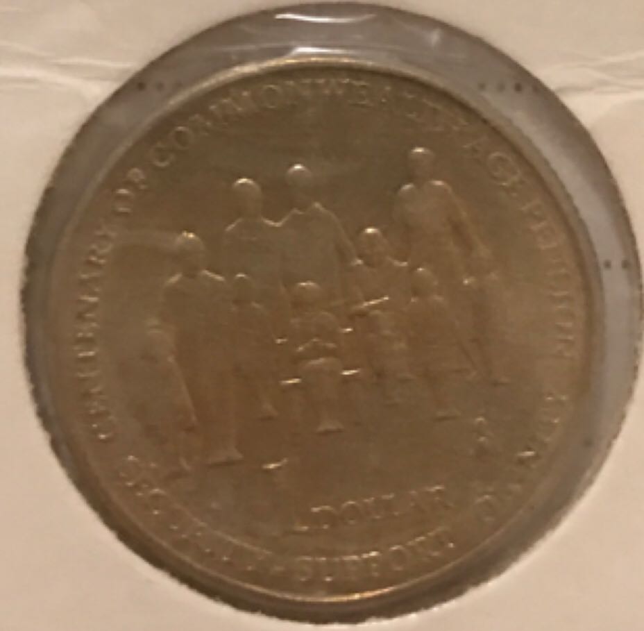 Canadian Cased Silver Dollar - Uncirculated