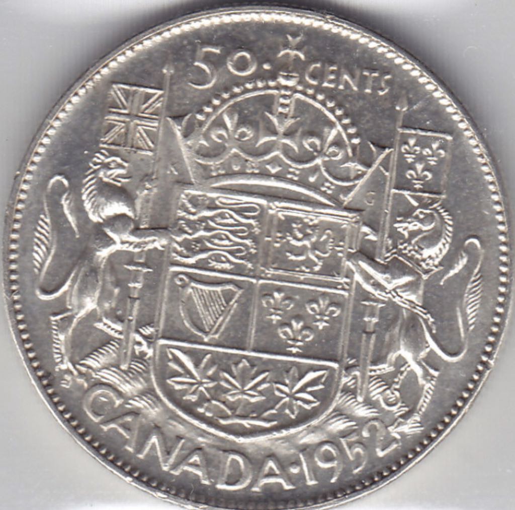 Canadian Silver 10 Cent Coin