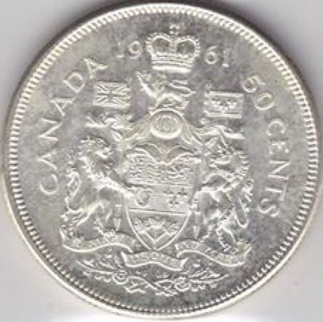 Roll Of Canadian Pennies 1950