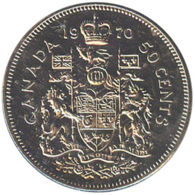 Book - Canadian Nickel 50 Cent Coin  coin collectible - Main Image 1