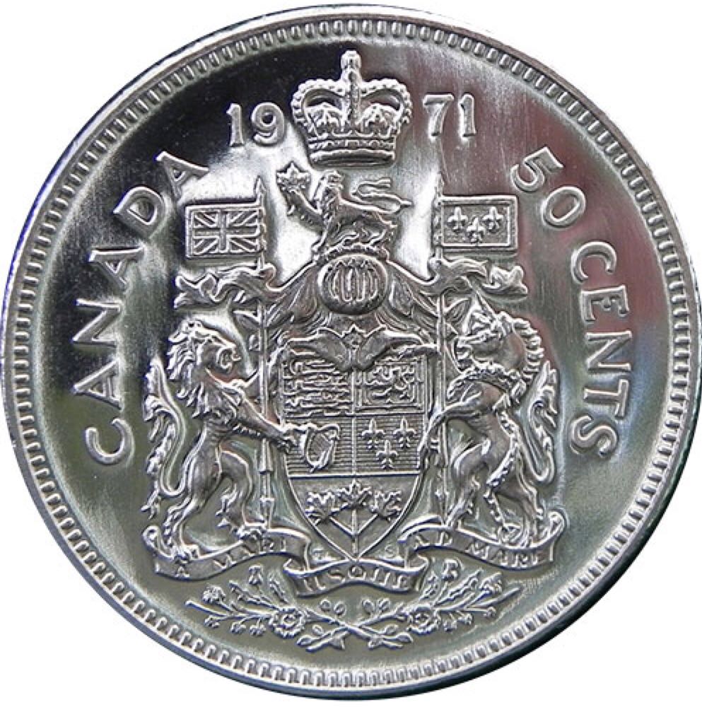 Book - Canadian Nickel 50 Cent Coin coin collectible - Main Image 1