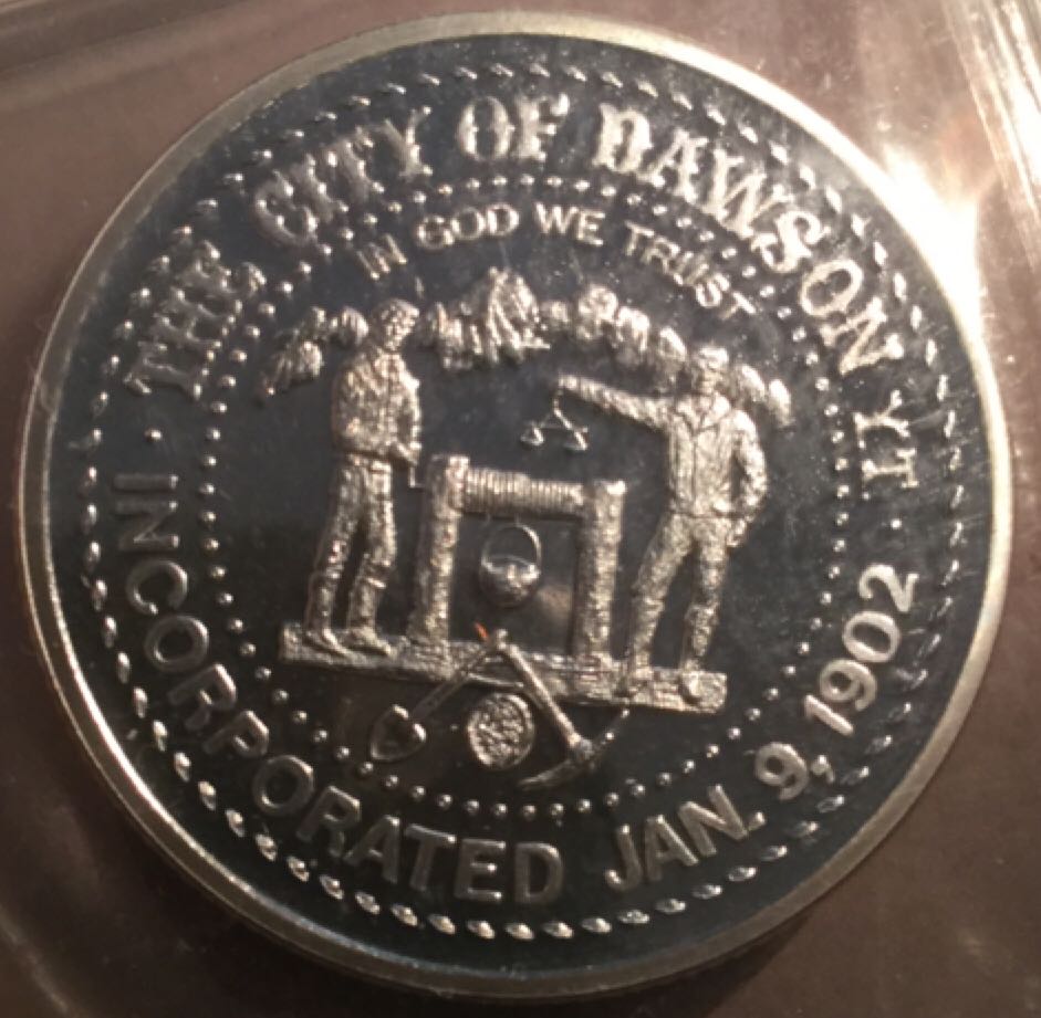 Klondike ’84 - World Gold Panning Championship  coin collectible - Main Image 2