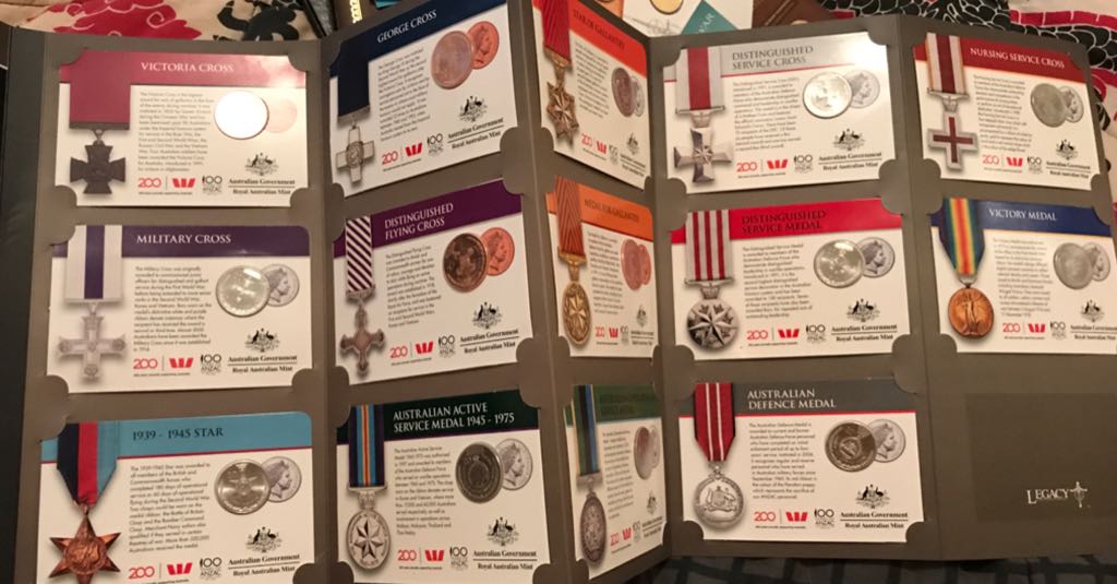 Legends Of The Anzacs  coin collectible - Main Image 2