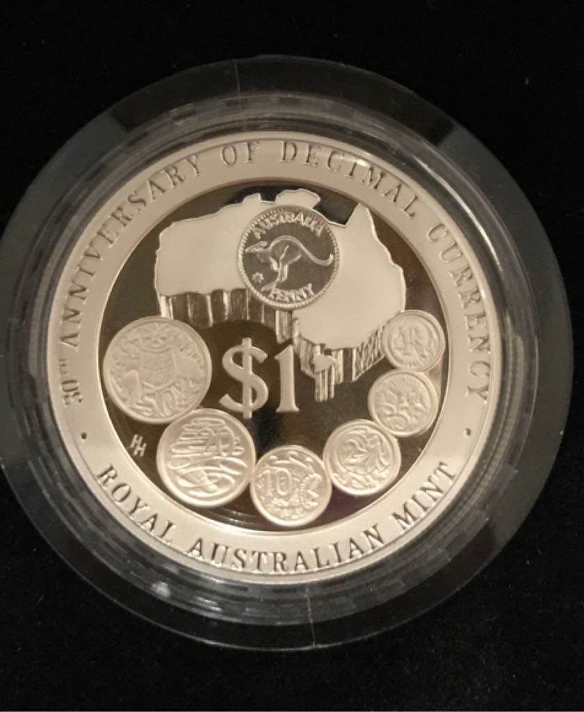 The 30th Anniversary Of Decimal Currency  coin collectible - Main Image 1