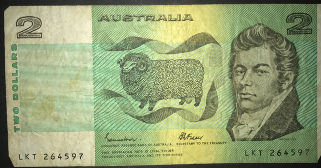 Australia $2 Note  coin collectible - Main Image 2