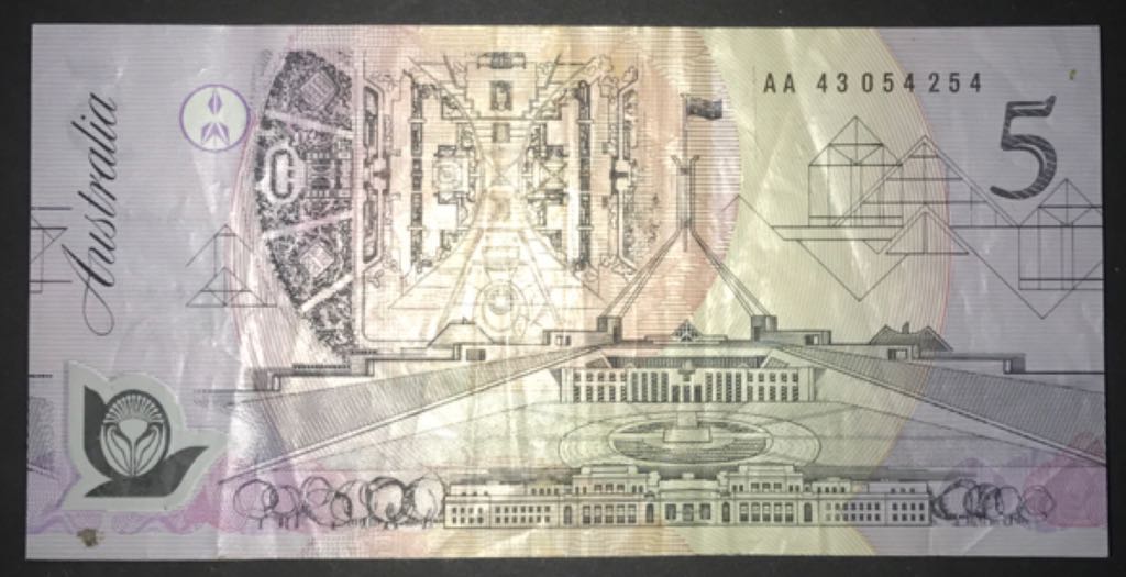 Australian $5 Note  coin collectible - Main Image 2