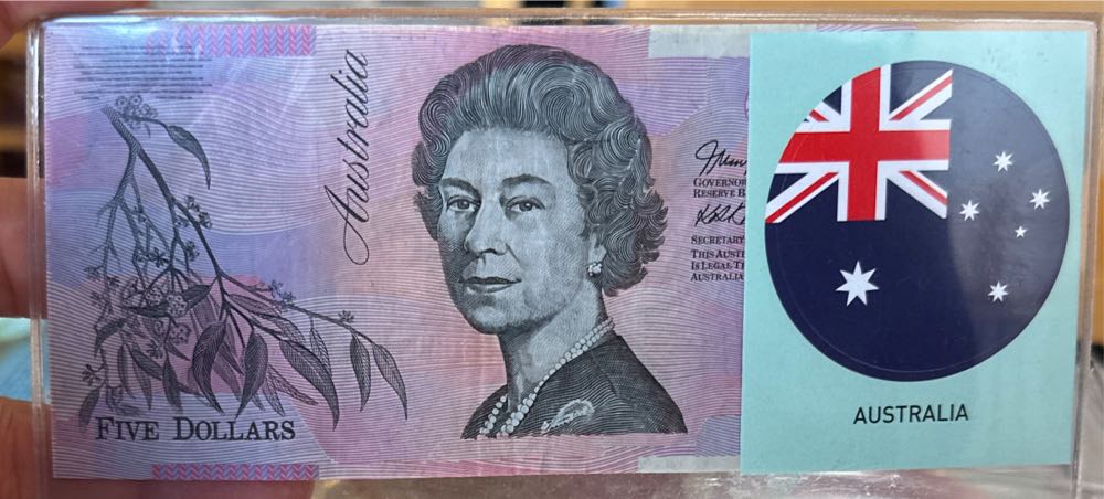 Australia $5 Note  coin collectible - Main Image 3