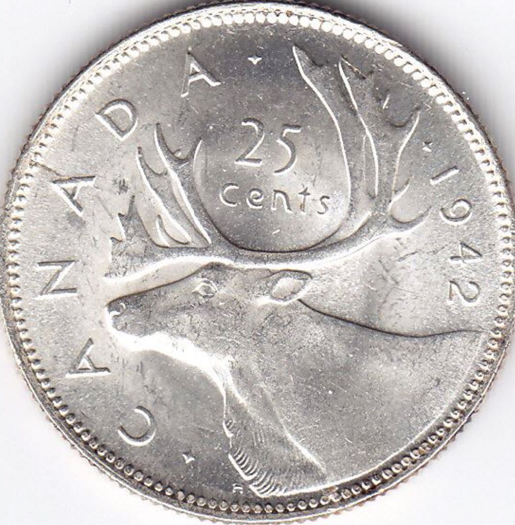 Book - Canadian Nickel 25 Cent Coin
