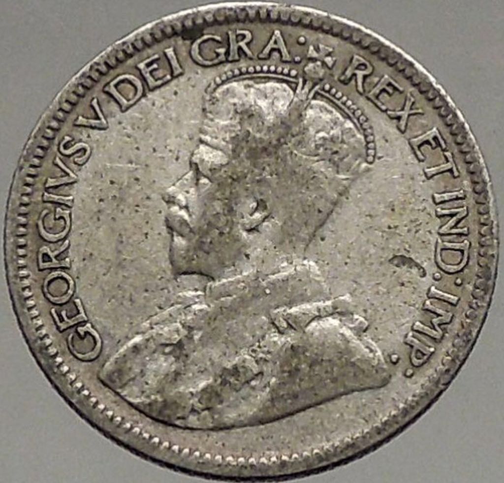 Canadian Silver 10 Cent Coin  coin collectible - Main Image 2