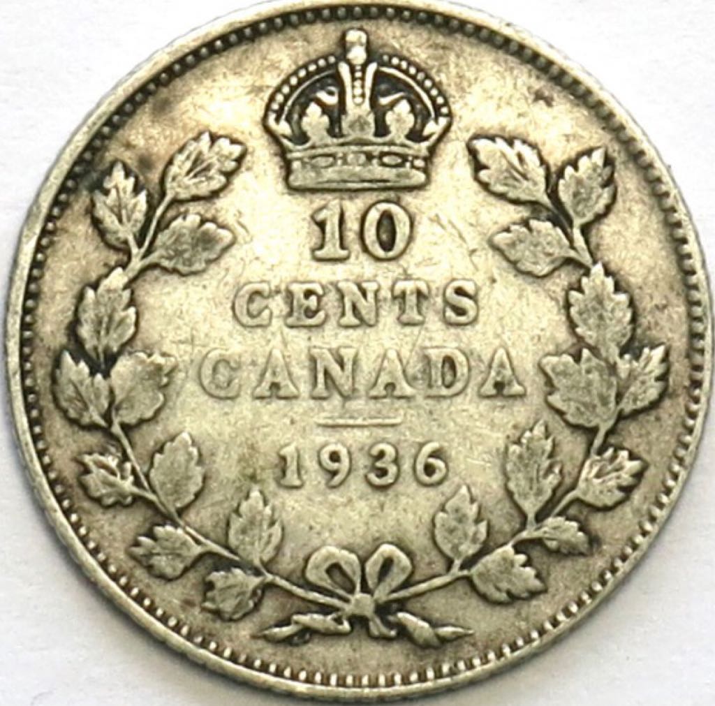 Book - Canadian Silver 10 Cent Coin  coin collectible - Main Image 1