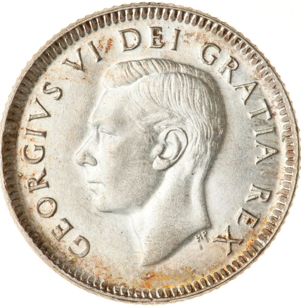 Canadian Silver 10 Cent Coin coin collectible - Main Image 2